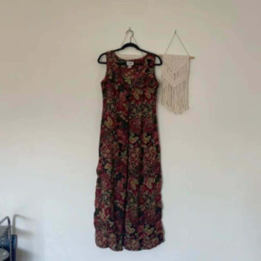 Judy’s Vintage 90’s Sheer Floral Maxi Dress Kimono